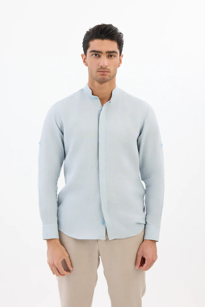 Round Neck Textured Tshirt