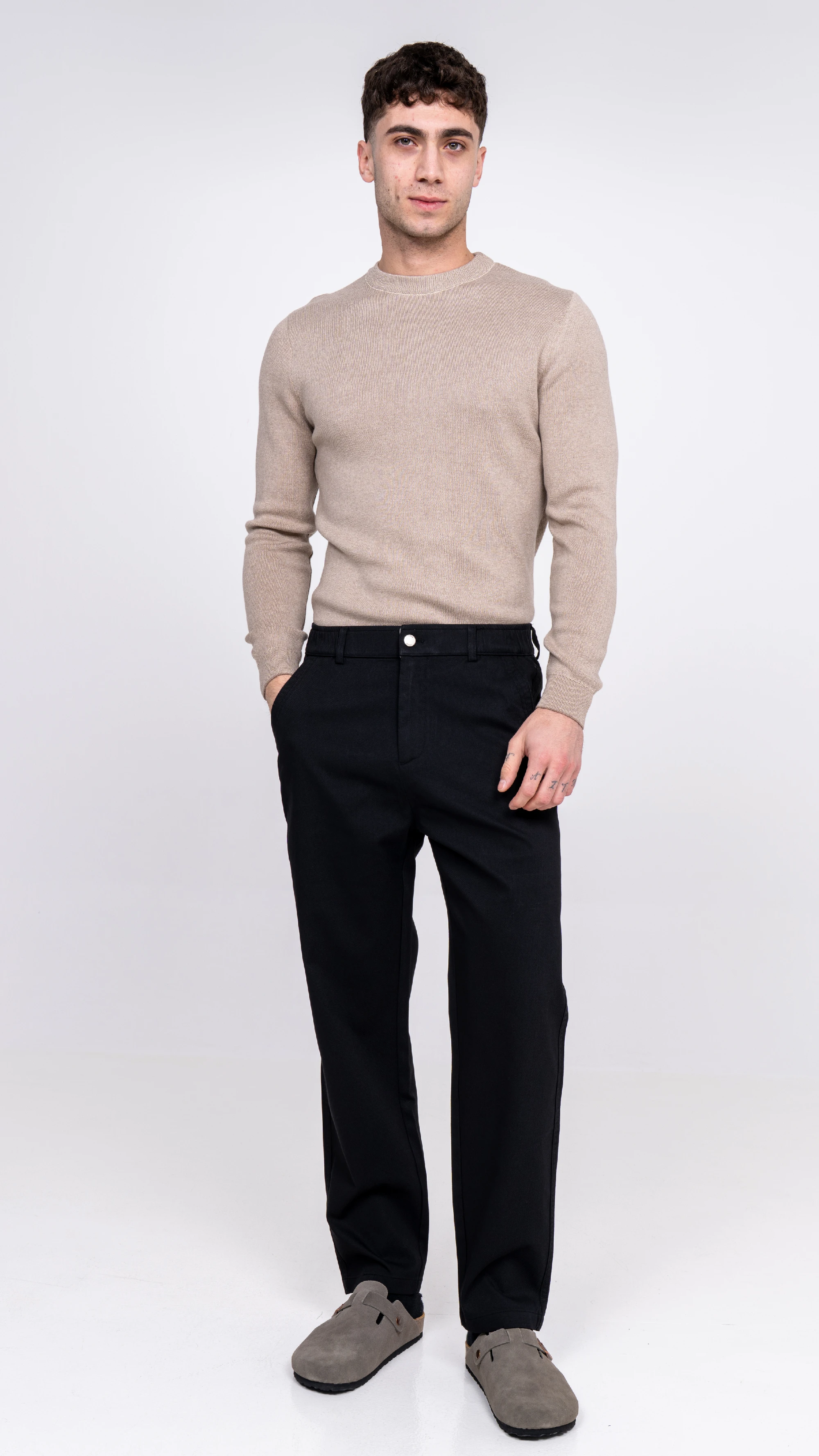 Cotton Blend Comfort Pant