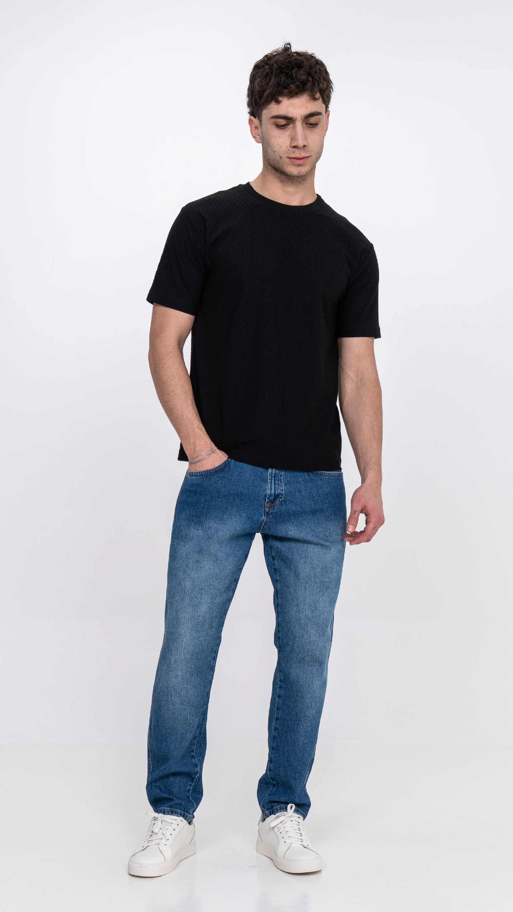 T-shirt with Shemagh pattern