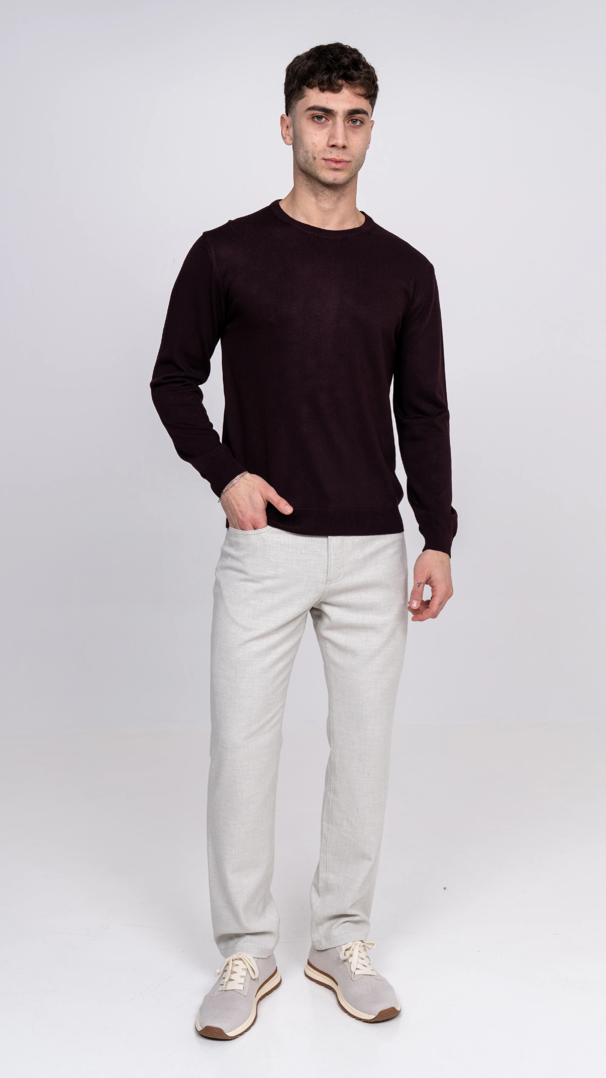 Round Neck Sweater