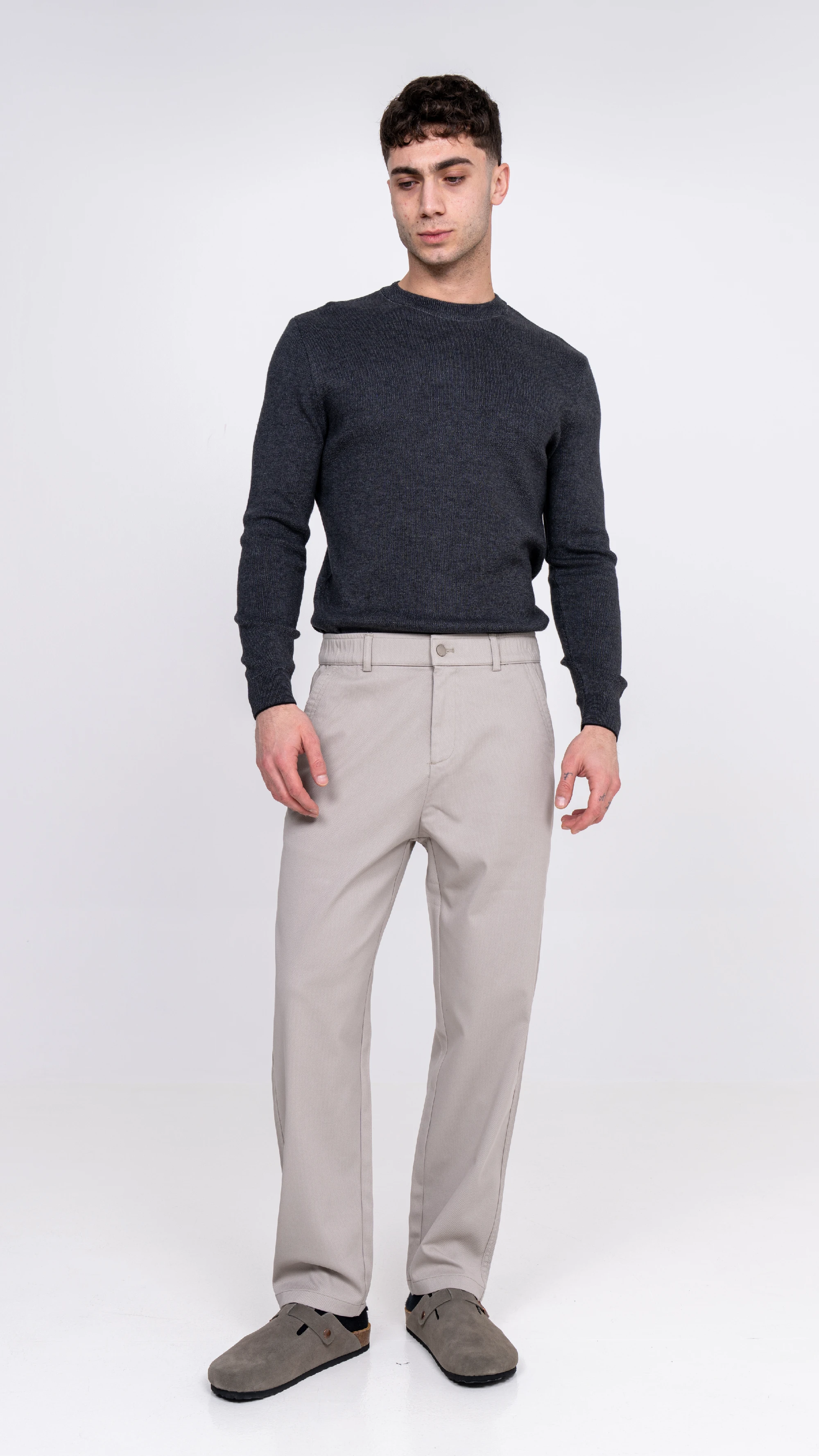 Cotton Blend Comfort Pant