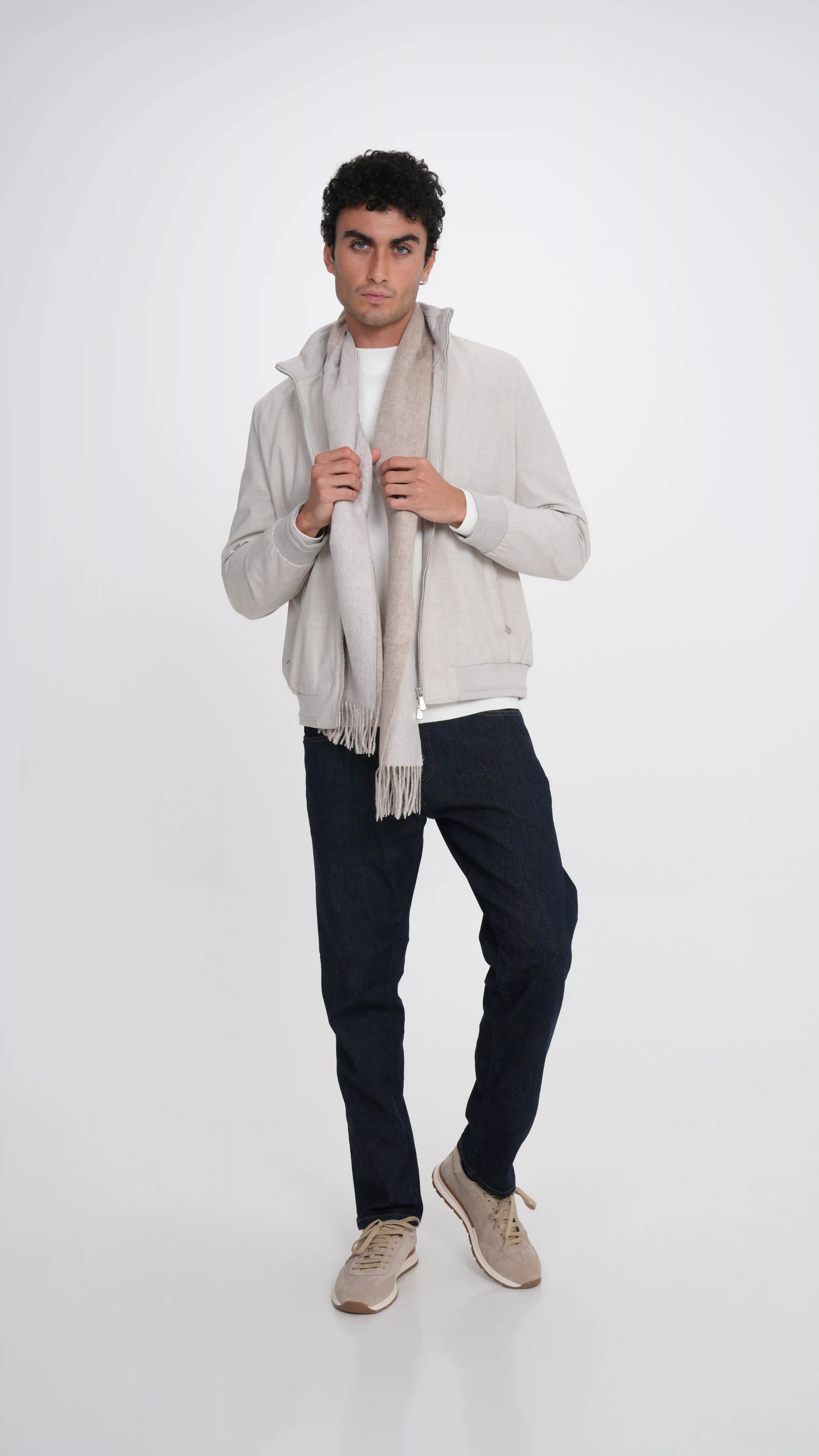 Double Face Scarf.