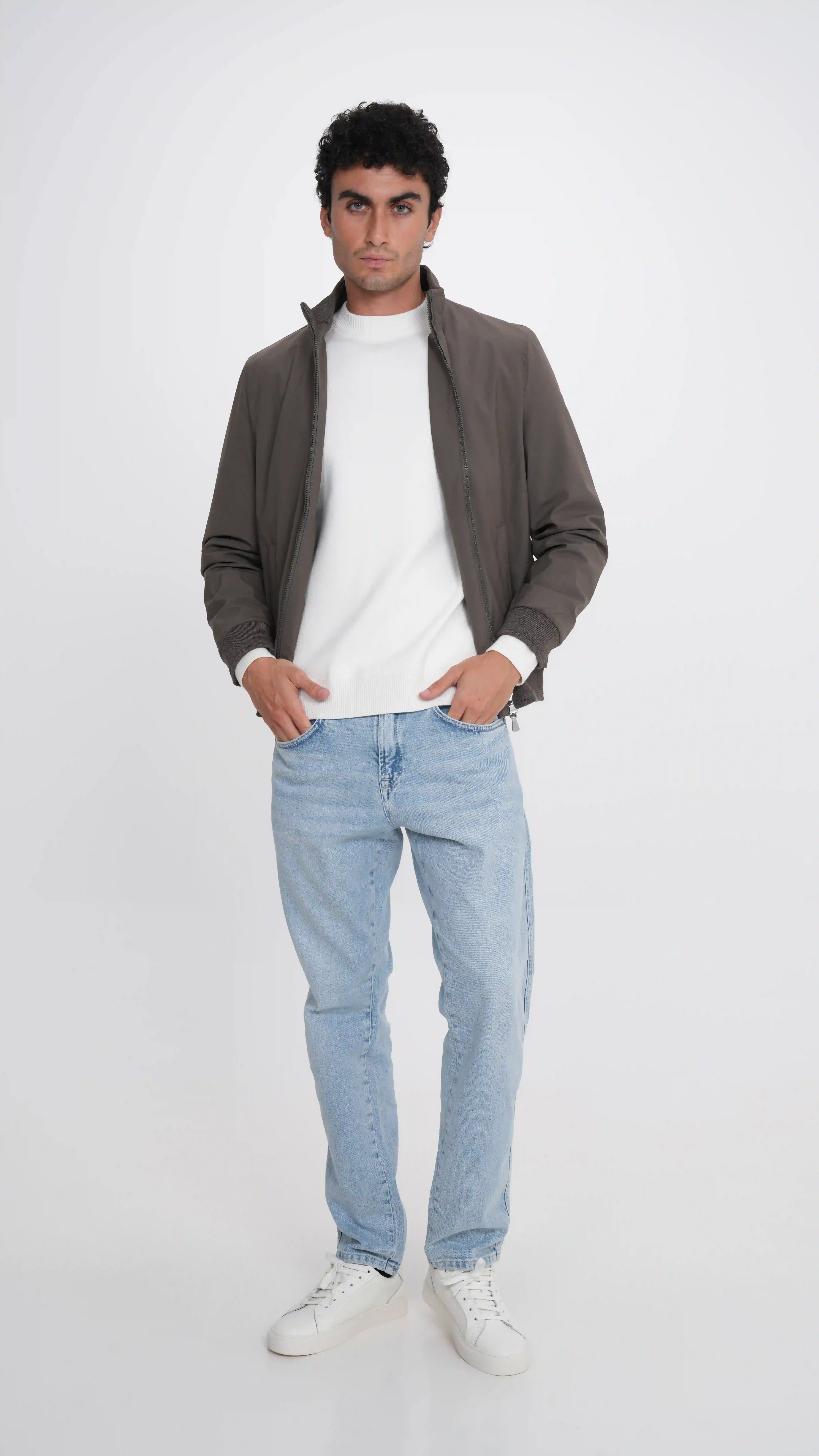 Light Blue Premium Cotton Jeans.